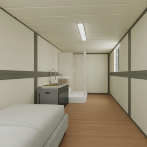 2026 Modern Eco Friendly Luxury Foldable Modular Prefab Container Home Office Building Portable Outdoor Apartment Residence - Product Image 5