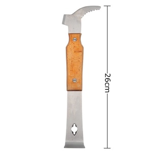 Nouvel outil d'apiculture 7-en-1 en acier inoxydable : grattoir, couteau <span class=keywords><strong>à</strong></span> pouce, lame plate, levier et couteau <span class=keywords><strong>à</strong></span> miel - Product Image 2