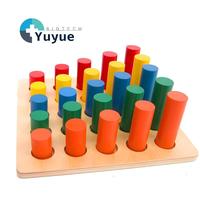 Set de Exploración Matemática Montessori para Preescolar, Herramientas de Geometría y Numeración de Madera con Códigos de Color para la Descubierta Guiada por el Niño
