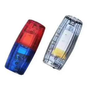 Có thể sạc lại <span class=keywords><strong>LED</strong></span> Vai ánh sáng màu đỏ và màu xanh nhấp nháy cảnh báo ánh sáng đêm tuần tra Vai ánh sáng - Product Image 1