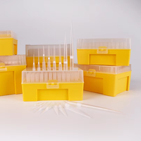 Embouts de pipette filtrante grand volume emballés en boîte, 5/10 ml, à orifice étroit/large, allongés, stériles, compatibles avec les marques THERMO EPPENDORF, sans DNase/RNase