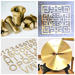 Phụ tùng đồng thau chất lượng cao cho máy móc công nghiệp-chính xác CNC gia công thành phần đồng thau, OEM/ODM Nhà cung cấp - Product Image 5