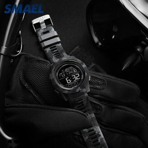 Reloj Deportivo SMAEL 8105MC de Camuflaje para Hombre, con Pantalla LCD Digital, Resistente al Agua, Cronógrafo, Correa de Plástico, Estilo Casual, Electrónico - Product Image 2