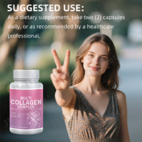 JULONG Supply OEM/ODM Marque privée Supplément Capsules multi-collagène Capsules de collagène pur Capsule multi-collagène complexe