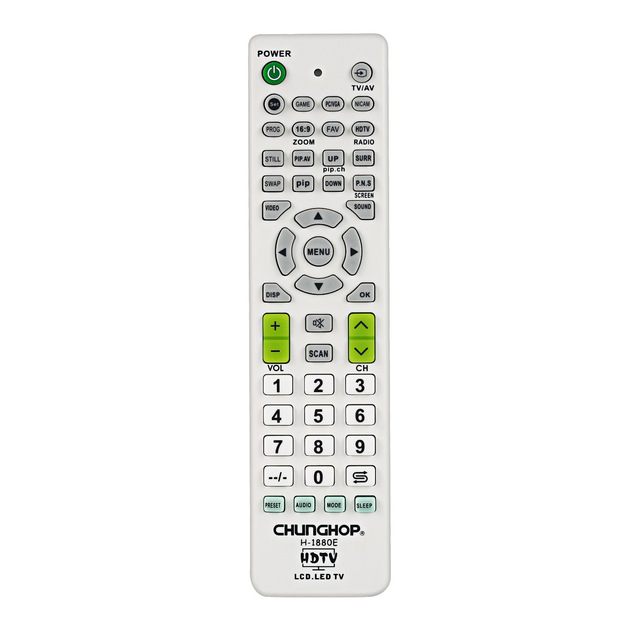 LCD TV Universal Remote Control LCD LED HDTV High-definition Universal Remote Control H-1880E