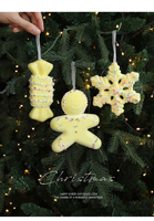 Décoration de Noël suspendue en mousse Neopoly Technology de haute qualité, incassable, en forme de flocon de neige ou de bonbon pour arbre de Noël, vente en gros