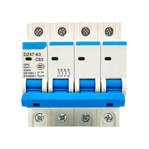 Interruptor Automático Montado en Riel, Capacidad de Interrupción, Equipo Eléctrico, Tablero de Distribución, CE IEC, Sistema de Energía, DZ47-63, Interruptor en Miniatura - Product Image 3