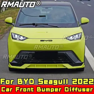 Kit de Carrocería Seagull, Lip Delantero Negro Brillante Estilo DC, Splitter/Spoiler Delantero para BYD Seagull 2022, Accesorios para Auto - Product Image 1