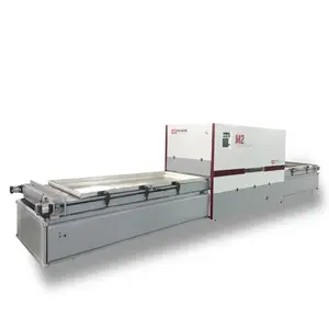 furniture PVC mdf door flim vacuum membrane press laminating machine for woodworking