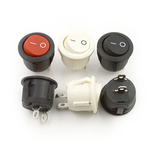 Interruptores Basculantes Eléctricos KCD1-101 Iluminados de 23 mm de Diámetro, Interruptores Basculantes Redondos de 2/3/4 Pines - Product Image 6