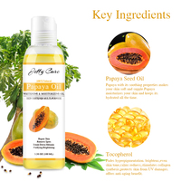 Huile essentielle naturelle hydratante et blanchissante, lotion de Massage Papaya, organique, Essence corporelle, livraison gratuite
