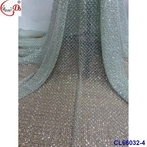 RTS lisami fleur haricots haricot perle paillettes conception mariage mariée dentelle tissu - Product Image 4