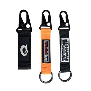 Wholesale Custom Logo Printed Sublimation Strap Wrist Hook Eco-Friendly Durable <b>Polyester</b> Keychain <b>Lanyard</b> Short Keychain - Product Image 2