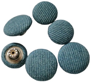 Thân thiện với môi vải bao phủ nhôm <span class=keywords><strong>Shank</strong></span> nút quần jean - Product Image 2