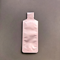 Pochettes personnalisées à gravure spéciale, laminées RCPP, à fond plat, pour l'emballage de jus, de boissons et de snacks