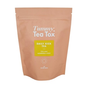 ฟอยล์อลูมิเนียมเคลือบสีชมพูลุกขึ้นยืนถุงชากาแฟ Ziplock Doypack - Product Image 1