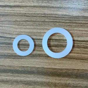 OEM HDPE Pom/delrinナイロンPa6 <span class=keywords><strong>Ptfe</strong></span>フラットウォッシャーM3 M4 M6 M8 M10 M12ナイロン材料シムガスケットプラスチック丸穴柱クッション - Product Image 6