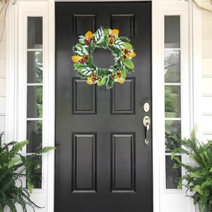 Daffodil Valley Fall Flowerbox <strong>Seeded</strong> Evergreen <strong>Poppy</strong> Chinese Making Magnolia Pumpkin Circle White Forsythia Wreath - Product Image 1