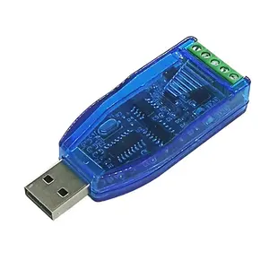 وحدة اتصال ثنائية الاتجاه من USB إلى RS485 ثنائية الاتجاه ثنائية الاتجاه نصف دوبلكس مسلسل TVS حماية usb إلى محول rs485