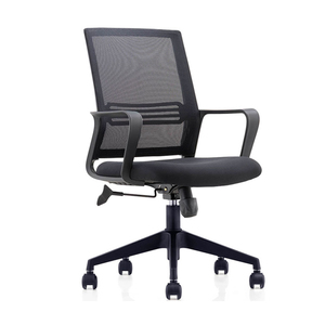 Venta al por mayor Silla de oficina ejecutiva ergonómica con respaldo medio con malla giratoria de baja pieza Material de tela de diseño moderno China - Product Image 3