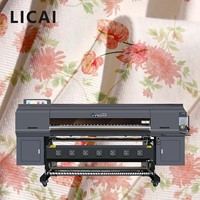 Impresora Digital de Sublimación Fedar FD5198E-B de 1900 mm con 8 Cabezales I3200-A1-2 de Alta Velocidad para Ropa Deportiva, Anti-secado en Modo de Espera
