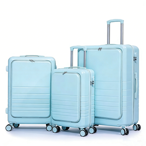 Ensemble de valises trolley GZ en ABS+PC pour hommes et femmes, bagages multifonctionnels, commande en gros et mixte, prêts à expédier - Product Image 2