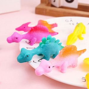 Juguete de descompresión novedoso y creativo: Tirachinas de dinosaurio divertido y trucado, con objetivo de dinosaurio TPR, juguetes voladores de animales para dedos. - Product Image 6
