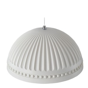 Lustre de style français original de couleur crème, luminaire artistique unique et créatif pour lustres et lampes suspendues - Product Image 3