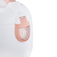 Mini-cuiseur à riz électrique, design mignon, rose/blanc et bleu/blanc, cuve antiadhésive, cuiseur à riz intelligent pour la cuisson du riz, fonction maintien au chaud, OEM