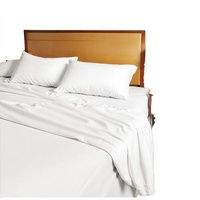 Parure de draps modernes en PVC tissé, style bambou, 4 pièces, écologiques, 300 fils, avec drap-housse, pour l'été – Fabrication OEM/ODM