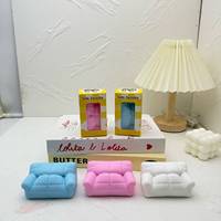 Jouet Squishy en Forme de Fruit Rempli d'Argile à Rebond Lent Anti-Stress Sensoriel Vente en Gros