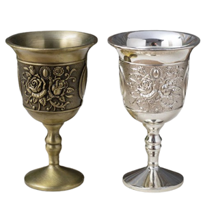 Pure Champagne <b>Glass</b> <b>Wine</b> Serving Supplies Handmade Hammered Premium Goblet <b>Wine</b> Champagne Whiskey <b>Glass</b> - Product Image 4