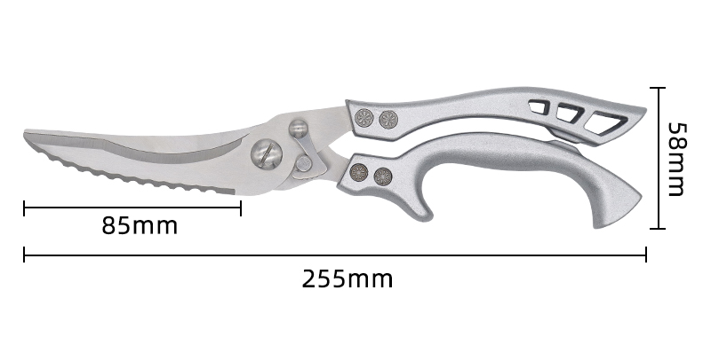 multi functional food multifunctional heavy duty stainless steel kitchen scissors