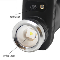 Pointeur laser avec base magnétique, lampe de travail rechargeable, trépied, lumière d'inspection LED haute puissance pour inspection / pointage laser