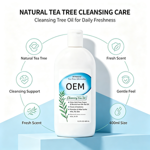 Jabón Líquido Corporal de Aceite de Árbol de Té Natural de 400 ml, Limpia <span class=keywords><strong>la</strong></span> Superficie de <span class=keywords><strong>la</strong></span> <span class=keywords><strong>Piel</strong></span>, Elimina <span class=keywords><strong>Hongos</strong></span> y Bacterias, Calma <span class=keywords><strong>la</strong></span> <span class=keywords><strong>Piel</strong></span> Seca y con Picazón, Limpiador Diario para Pies - Product Image 4