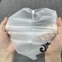 Bolsa de Plástico con Cierre Zip, Personalizada, Impresa con Serigrafía OEM, Biodegradable, Compostable, de Almidón de Maíz PE, Esmerilada, para Ropa