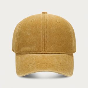 Casquettes de baseball en coton lavé de haute qualité en gros, en stock, ajustables, personnalisables, avec broderie 3D pour hommes - Product Image 3