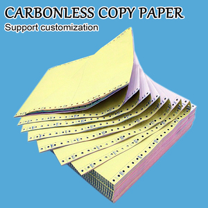 <strong>Custom</strong> <strong>Color</strong> Carbonless Copy Paper - NCR Continuous Printing Office <strong>Invoice</strong> - Product Image 4