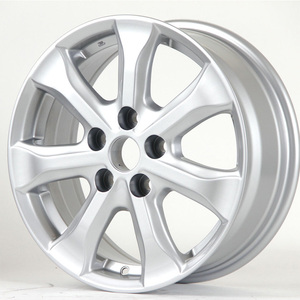 ผู้โดยสารรถยนต์ขอบ5X100 14 15 16นิ้วล้ออัลลอยสีเงินคลาสสิกสำหรับ TOYOTA Corolla Prius Sienta Aurcarina IS Allion Avalon - Product Image 3