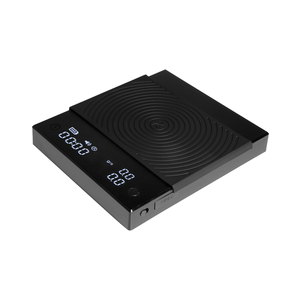 Balance à café intelligente mini 4-en-1 avec minuteur, affichage visuel des paramètres de préparation en temps réel (2 kg/0,3 g) et valeur inégalée - Product Image 1