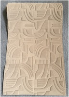 Nouveaux rouleaux de papier peint en velours 3D, panneaux muraux en mousse autocollants, panneaux muraux autocollants pour la décoration intérieure des hôtels