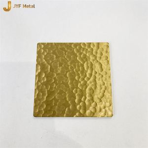 ANN967 Panneau en tôle d'acier inoxydable 304 de la série 300, norme ASTM, surface martelée gaufrée, finition 2B, pour projet - Product Image 3