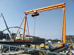 Grua <span class=keywords><strong>Porch</strong></span> Tragbares Rahmen hub portal 1-20 Tonnen Portalkran - Product Image 4