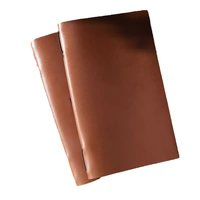 Porte-menu en cuir PU personnalisé à livraison rapide pour café, bar, restaurant, couverture de menu vintage en cuir A5, livres de menus en cuir