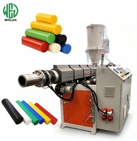 Ligne de production de tiges en POM/PEEK/PA Nylon, équipement de production de tiges en plastique, extrudeuse de tiges