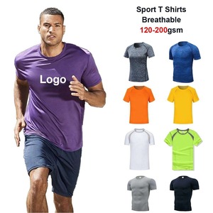 Promotion Gift <b>Polyester</b> Mesh Plain T Shirt Custom Sublimation Transfer Print Logo Tee Quick Dry Fit <b>Tshirt</b> Men T-shirt for Men - Product Image 4