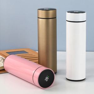 XDH188 Corporate Activity Business Gift Smart LED Stainless Isotherm Flask Digital <b>Thermos</b> Custom Logo Printed Water <b>Bottle</b> - Product Image 3