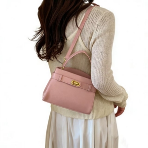 Bolso de Mano de Alta Gama con Hebilla Dorada 2026, Bolso de Hombro Cuadrado de PU para Viajes Diarios, Adecuado para Uso Diario Informal - Product Image 6