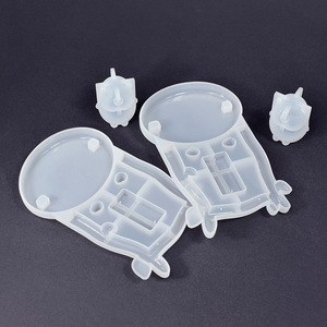Moule en silicone pour balançoire de cochon, pour la création de décorations DIY, lot de 20 accessoires - Product Image 3