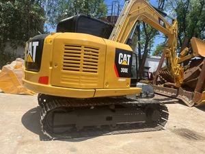 Mini pelleteuse d'occasion Caterpillar CAT308E2 Japon en bon état avec pompe et roulement Kawasaki en vente bon marché - Product Image 2